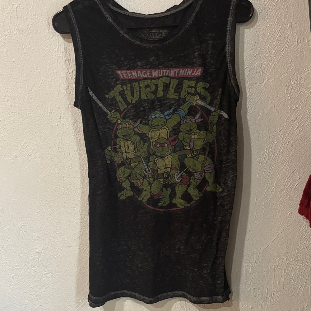 Teenage Mutant Ninja Turtles Black Tank Top